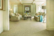 Karastan beige carpet