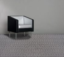 Southwind gray patterned carpet