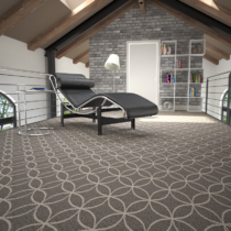 Silver Creek patterned carpet