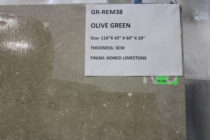 Olive Green Limestone