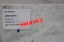 Super White Granite - SOLD OUT