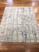 Hand Knotted Tibetan Rugs By Tamarian, Dash 8x10, Color Cool Ridge - MRSP $5,760 Sale $3,499
